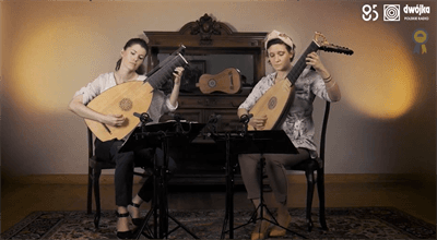 Duet AbsoLutes: gitara barokowa i lutnia w "Miejscówce z Dwójką" [ZOBACZ WIDEO]
