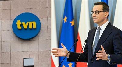 Premier Morawiecki o dziennikarzach TVN: godni następcy Jerzego Urbana