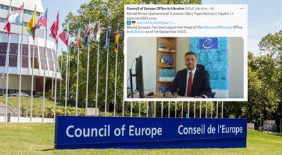 Polski dyplomata został szefem biura Rady Europy na Ukrainie. Ma pomagać w odbudowie kraju