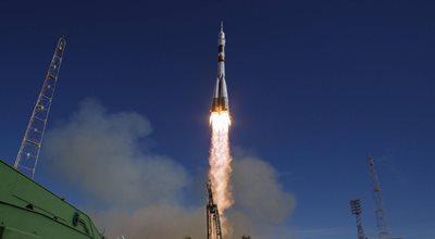 Kazachstan. Sojuz wystartował. Na pokładzie Amerykanka, Białorusinka i Rosjanin [WIDEO]