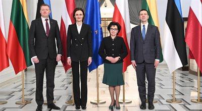 Przewodniczący bałtyckich parlamentów są w Warszawie. Trwa spotkanie z marszałek Witek