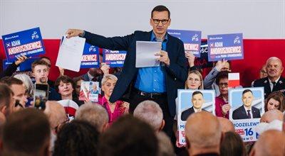 Premier Morawiecki zachęca do wzięcia udziału w wyborach. "Chcemy dalej realizować wielki plan zmiany Polski"