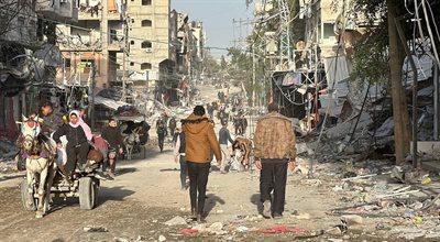 Izrael proponuje rozejm? Sytuacja humanitarna w Strefie Gazy