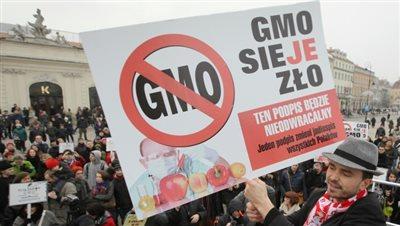 Pikieta przeciw GMO. "Nie ulepszajcie natury"