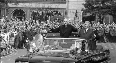 Polska wiwatuje na cześć Charles’a de Gaulle’a