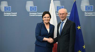 Premier Ewa Kopacz stawia warunki w sprawie pakietu klimatycznego