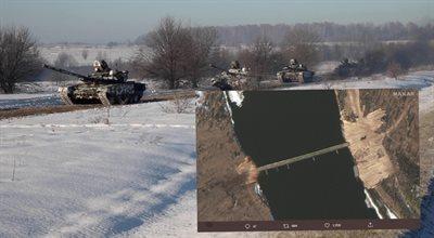 Tajemniczy most na Prypeci tuż przy granicy z Ukrainą. Nowe alarmujące zdjęcia satelitarne