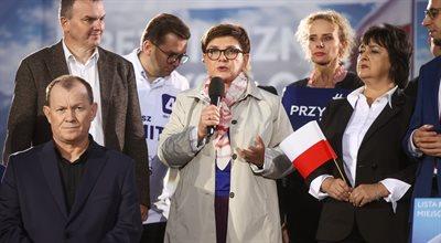Wybory 2023. Beata Szydło: zagłosujmy za Polską suwerenną, a nie podatną na wpływy