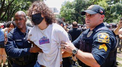 Propalestyńskie protesty studentów w USA. Już ponad tysiąc aresztowanych