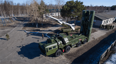 Rosyjska broń na Białorusi. W obwodzie mińskim zainstalowano system rakietowy S-400