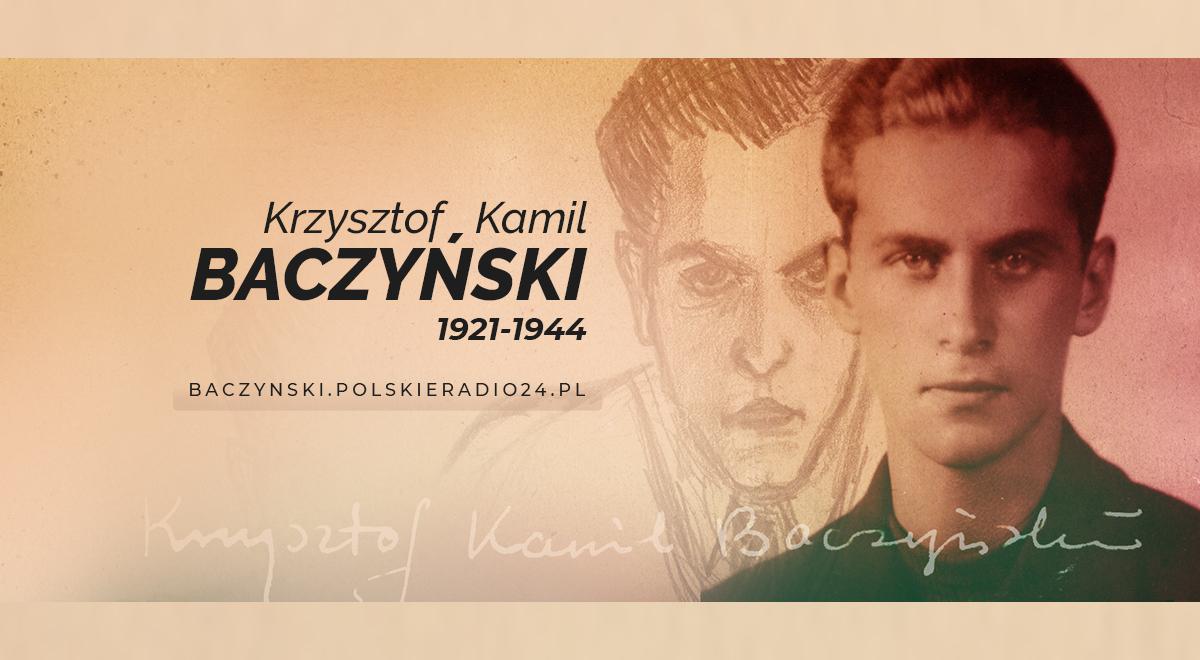 Krzysztof Kamil Baczyński w nowym serwisie internetowym portalu PolskieRadio24.pl