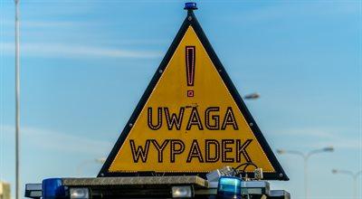 Śląskie: Dwie osoby zginęły w wypadku busa na autostradzie A1. Kierowca był pijany