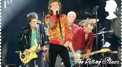 The Rolling Stones na znaczkach brytyjskiej poczty