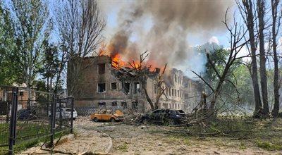 Ukraina: rosyjska rakieta trafiła w szpital w mieście Dniepr. Dwie ofiary śmiertelne