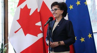 Ważny polityczny i polonijny wymiar wizyty marszałek Sejmu w Kanadzie
