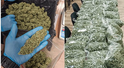Marihuana zamiast suszonych warzyw. Akcja CBŚP i KAS, przejęto niemal 40 kg narkotyku