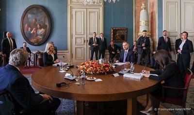 Prezydenci Grupy V4 rozmawiali w Bratysławie o sytuacji na Ukrainie