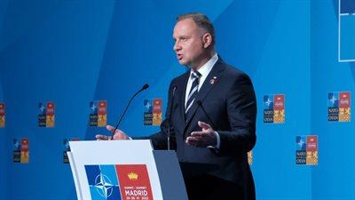 "Kluczowe decyzje, wzmacniają bezpieczeństwo Polski". Prezydent Duda o szczycie NATO