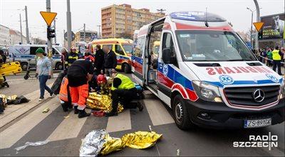 Szczecin. Kierowca potrącił kilkanaście osób i uciekł. Jest już w rękach policji