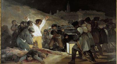 Goya przedstawia rzeź swoich rodaków z rąk Francuzów