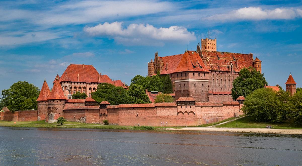 Zamek w Malborku – dawna siedziba zakonu krzyżackiego