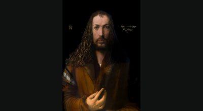 Albrecht Dϋrer i jego "Autoportret" na podobieństwo Chrystusa