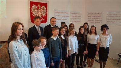 Ukraina: wizyta ministra Adama Kwiatkowskiego na Wołyniu