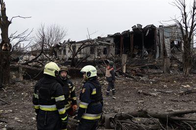 Liczne alarmy bombowe na Ukrainie. Rosjanie dokonali zmasowanego ataku