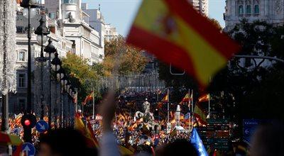Amnestia dla separatystów dzieli Hiszpanów. Sobota kolejnym dniem protestów przeciw rządowi Sancheza