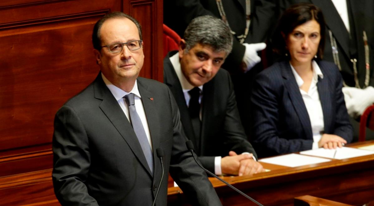 François Hollande w przemówieniu do Kongresu: wojna i odwet