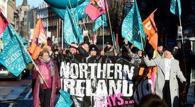 Strajk budżetówki sparaliżował Irlandię Północną. To reakcja na decyzję Downing Street